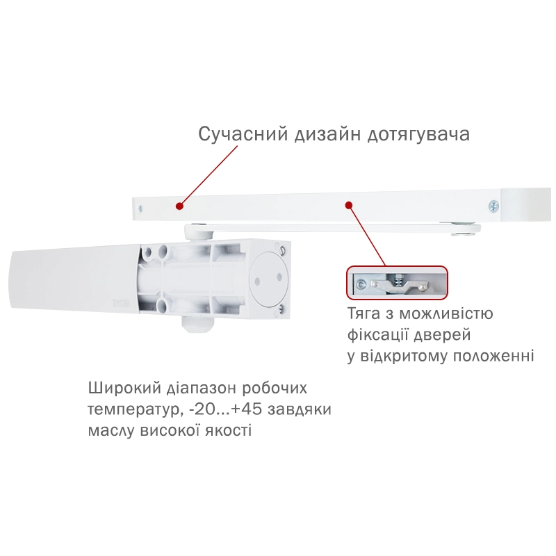 RYOBI 1200 D-1200T WHITE Дотягувач - Зображення 3