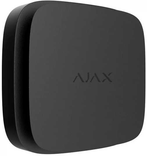 Датчик диму, температури та чадного газу Ajax, FireProtect 2 SB Heat Smoke CO Jeweler, незмінна батарея, бездротовий, чорний