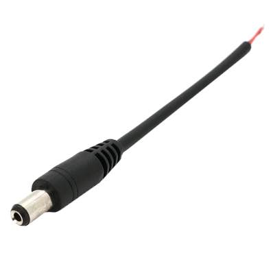 DC-M (D 5,5x2,5мм) 10см black plug OEM Q1000 Роз'єм живлення