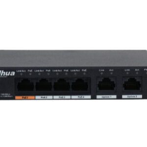 DH-PFS3006-4GT-60 4-портовий РоЕ комутатор