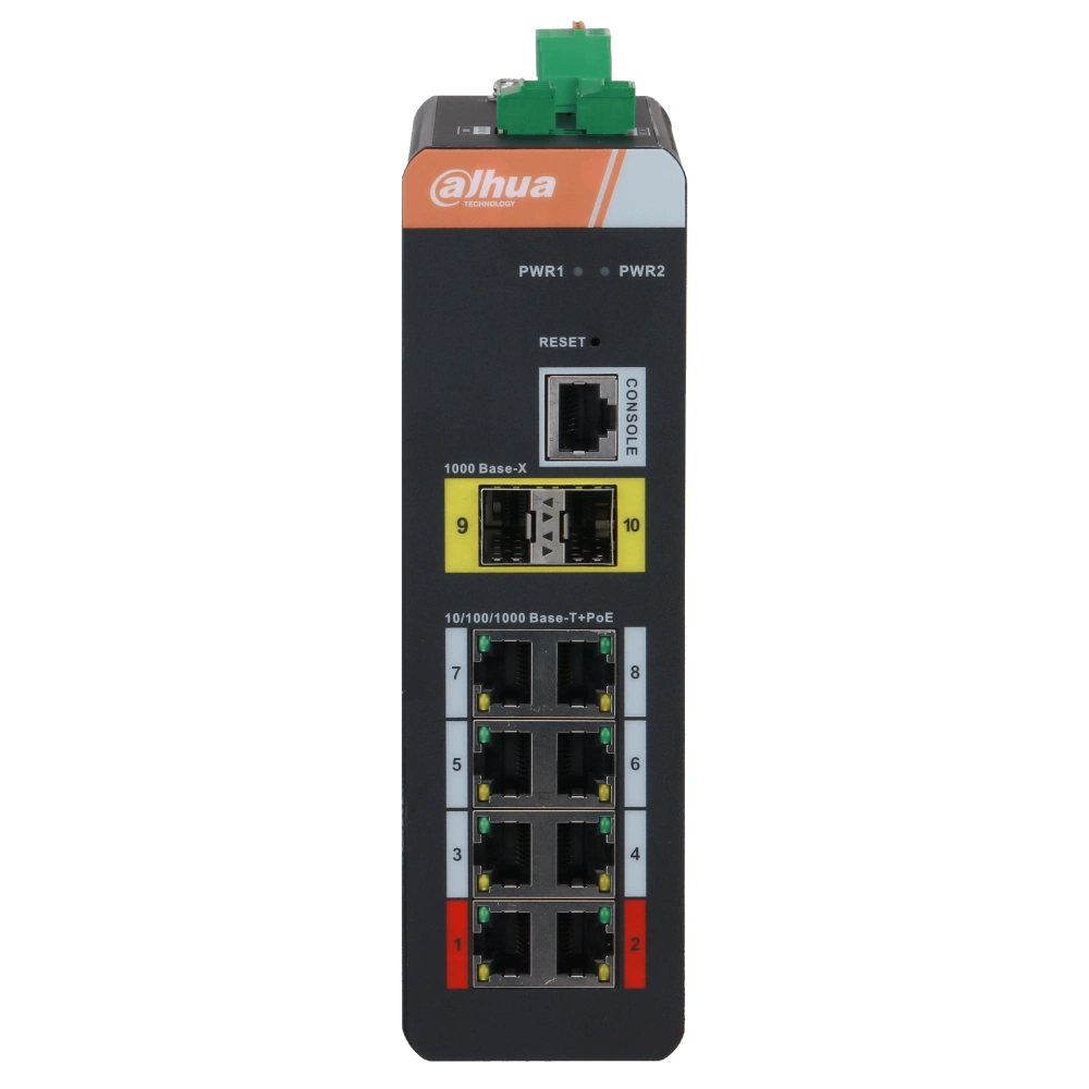 DH-PFS4210-8GT-DP 8-портовий гігабітний з PoE - Зображення 3