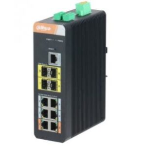 DH-PFS4410-6GT-DP 6-портовий керований комутатор з 6 РоЕ портами