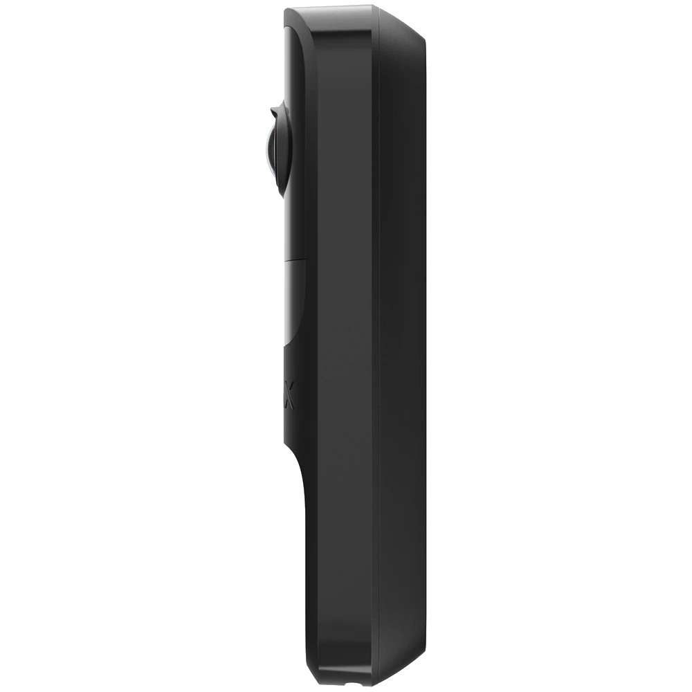Ajax Doorbell black RAL 9005 Відеодзвінок - Зображення 4