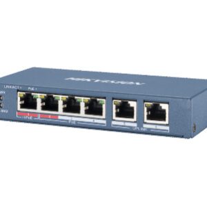 Hikvision DS-3E0106HP-E POE Комутатор 4 порти некерований