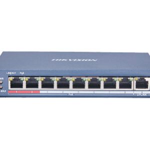 Hikvision DS-3E0109P-E(C) POE Комутатор 8 портів некерований