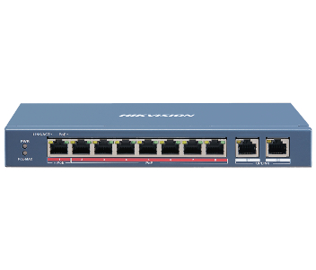 Hikvision DS-3E0310HP-E POE Комутатор 8 портів некерований