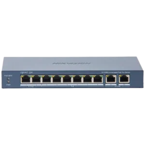 Hikvision DS-3E0310HP-E(C) POE Комутатор 10 портів некерований