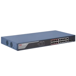 Hikvision DS-3E1318P-EI PoE Комутатор 16 портів керований