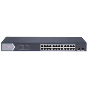 Hikvision DS-3E1526P-SI PoE Комутатор 24 порти керований