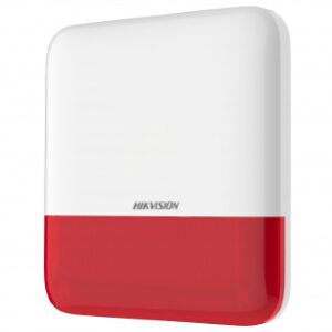 Hikvision DS-PS1-E-WE-Red (червона) Бездротова зовнішня сирена