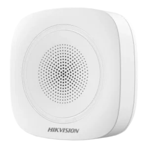 Hikvision DS-PS1-I-WE-Red (червоне підсвічування) Бездротова внутрішня сирена