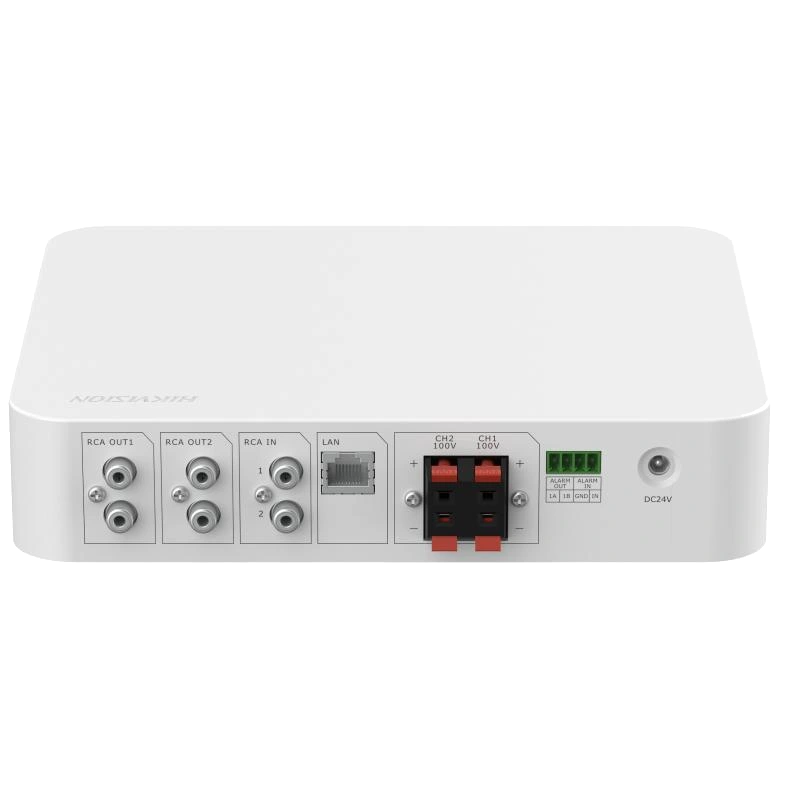 Hikvision DS-QAE1A80G1-VB 80 Вт Мережевий підсилювач - Зображення 3