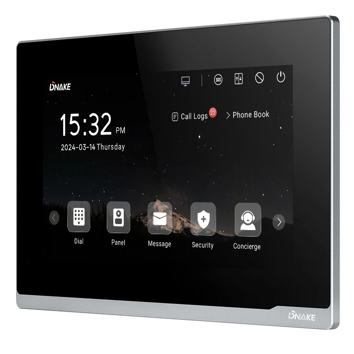 Dnake E217W 7" Linux Відеодомофон з Wi-Fi - Зображення 3