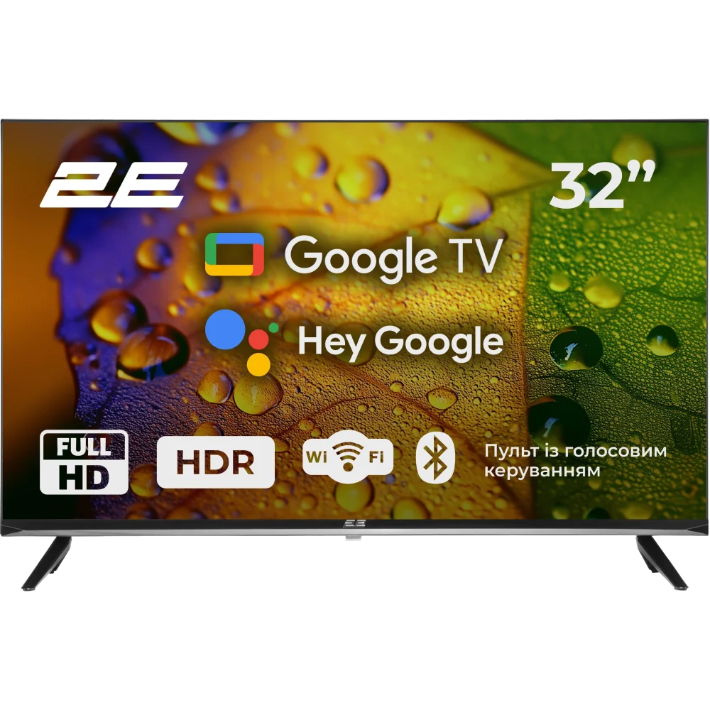 2E 32A07KF 32" дюйма 1920x1080 Google TV Телевізор