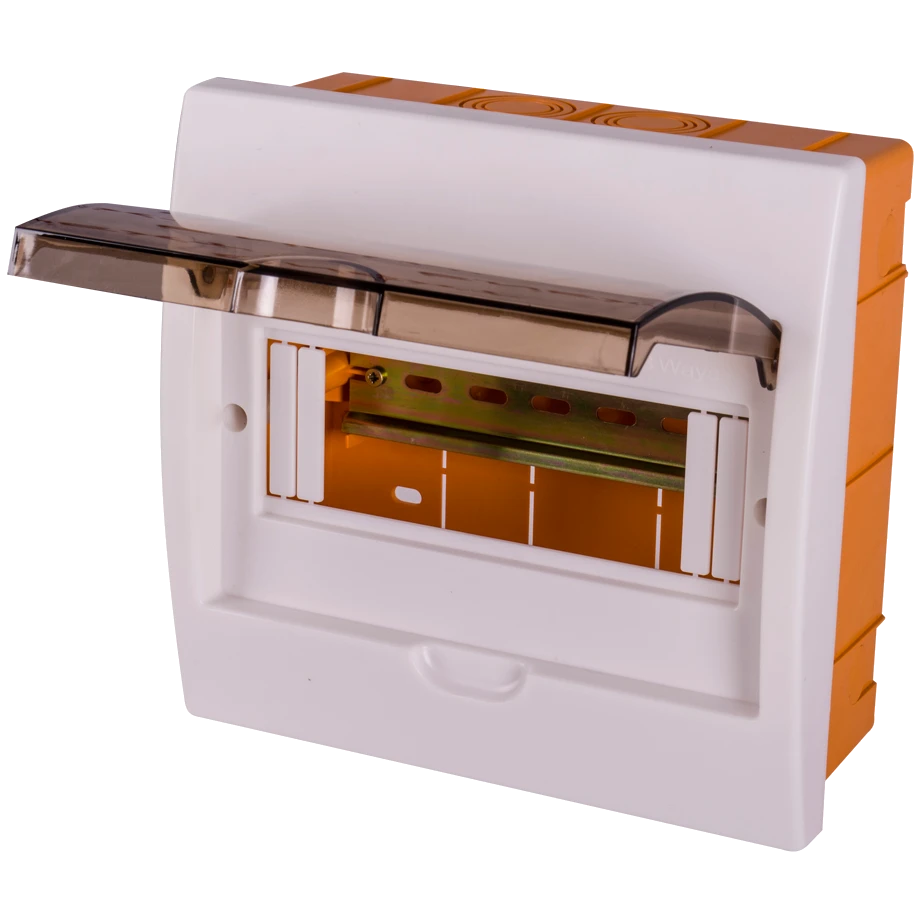 Enext e.plbox.stand.w.08k Корпус пластиковий 8-модульний вбудований - Зображення 3