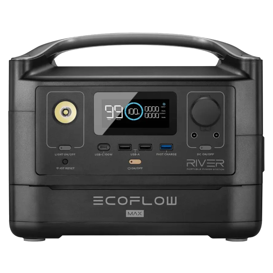 EcoFlow RIVER Max 600Вт Портативне джерело живлення
