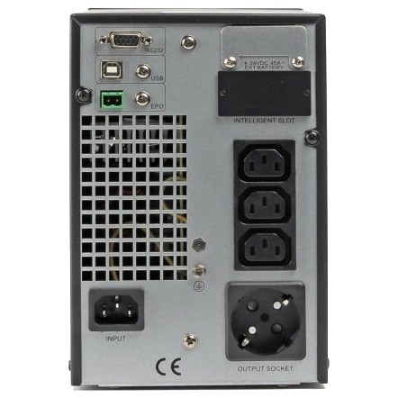 EnerGenie EG-UPSO-1000 1000ВA чиста синусоїда Джерело безперебійного живлення під акумулятор - Зображення 3