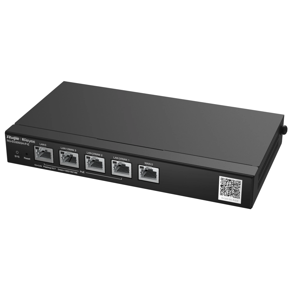 Ruijie Reyee RG-EG305GH-P-E PoE з хмарним керуванням Маршрутизатор - Зображення 3