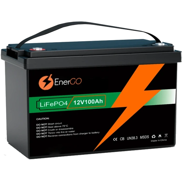 EnerGo LiFePO4 12V 100Ah Акумуляторна батарея