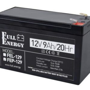 Full Energy FEP-129 9А•г 12В Свинцево-кислотна акумуляторна батарея