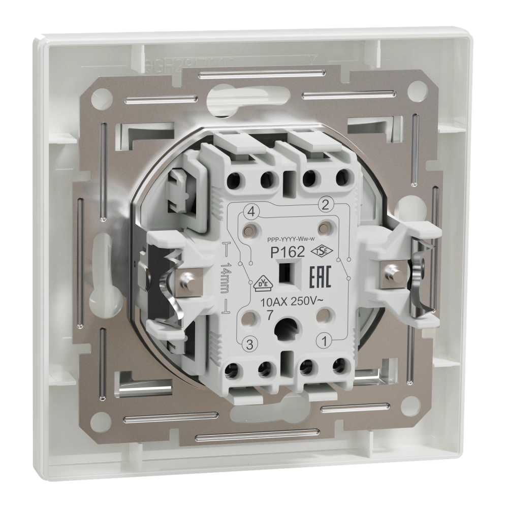 Schneider Electric ASFORA EPH0500121 Вимикач 1-кл. білий перехресний - Зображення 3