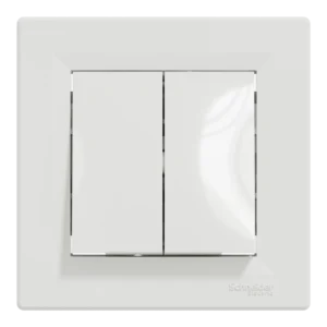 Schneider Electric ASFORA EPH0600121 Вимикач 2-кл. білий прохідний