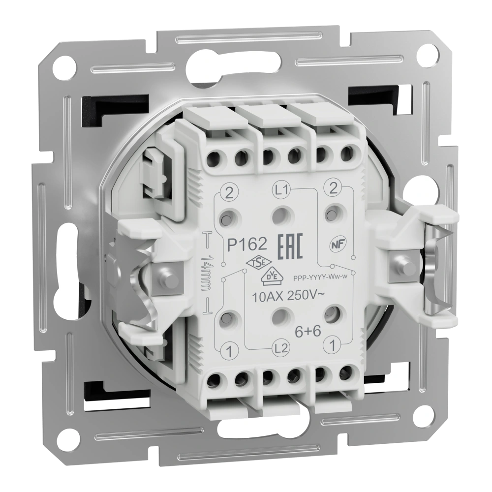 Schneider Electric Asfora EPH0600171 Перемикач двоклавішний - Зображення 4