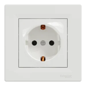 Schneider Electric ASFORA EPH2900121 Розетка одинарна із заземленням
