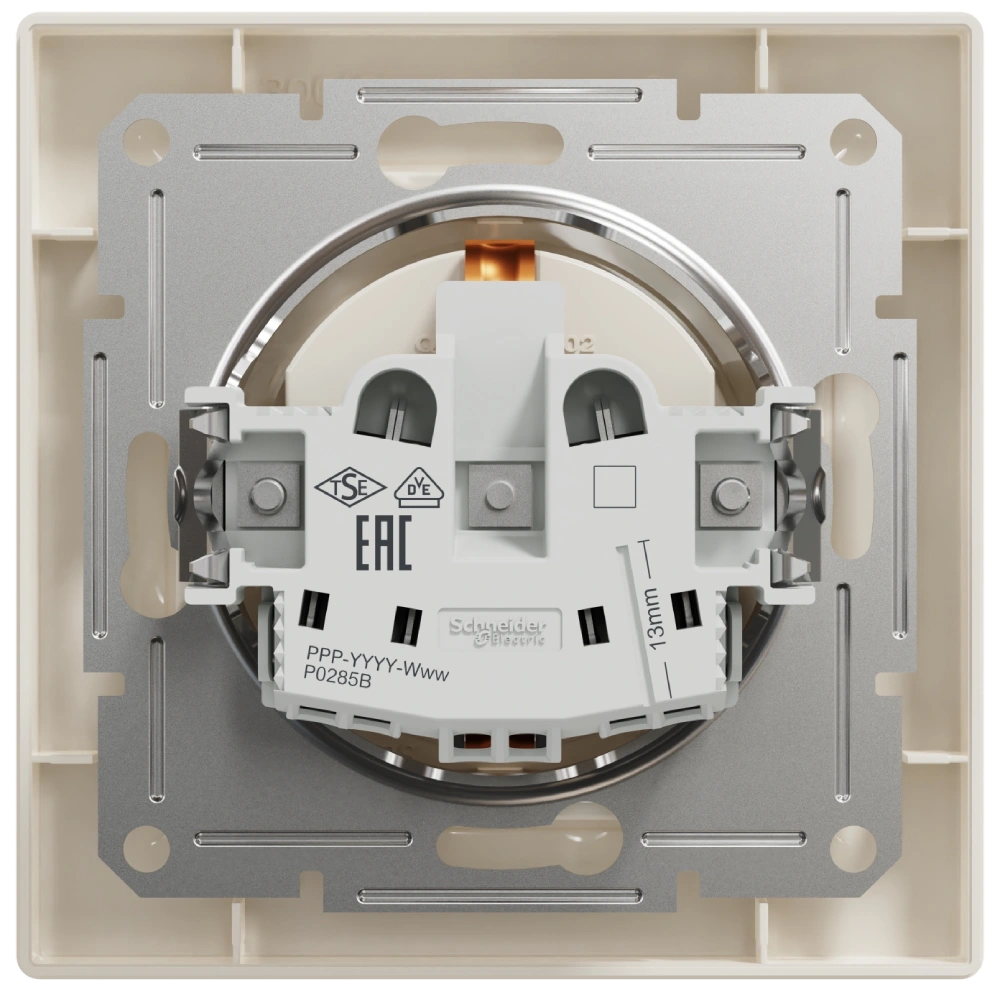 Schneider Electric Asfora EPH2900123 РОЗЕТКА З ЗАЗЕМЛЕННЯМ - Зображення 3