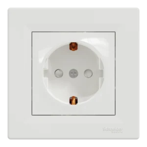 Schneider Electric ASFORA EPH2900221 Розетка одинарна із заземленням і шторкою