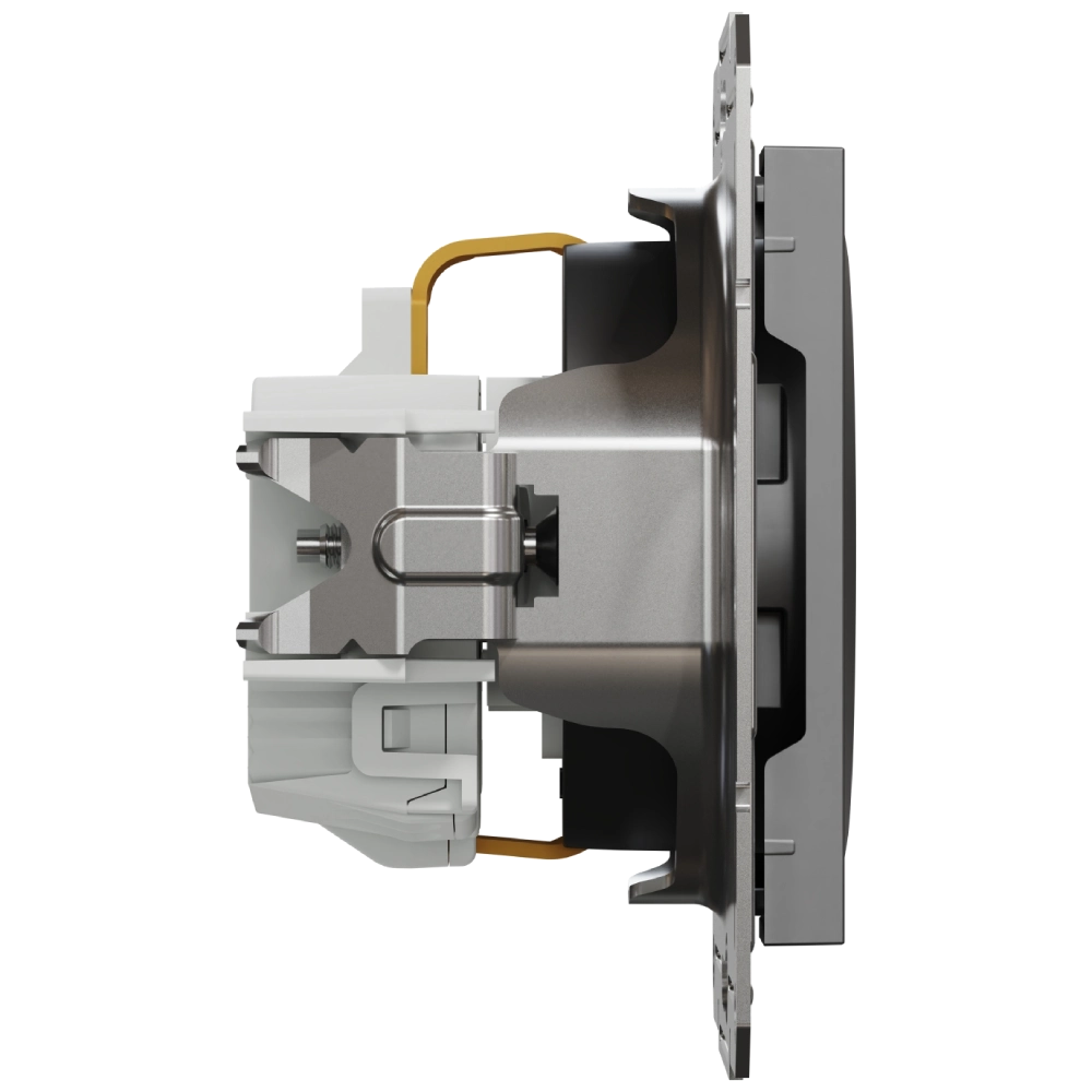 Schneider Electric Asfora EPH2900271 Розетка із заземленням та шторками антрацит - Зображення 3