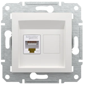 Schneider Electric Asfora (EPH4370121) RJ45 UTP 5E Розетка