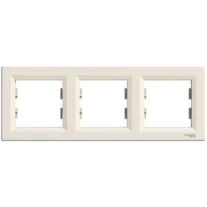 Schneider Electric Asfora EPH5800323 РАМКА ТРИМІСНА, ГОРИЗОНТАЛЬНА