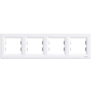 Schneider Electric ASFORA EPH5800421 Рамка 4-місна горизонтальна біла