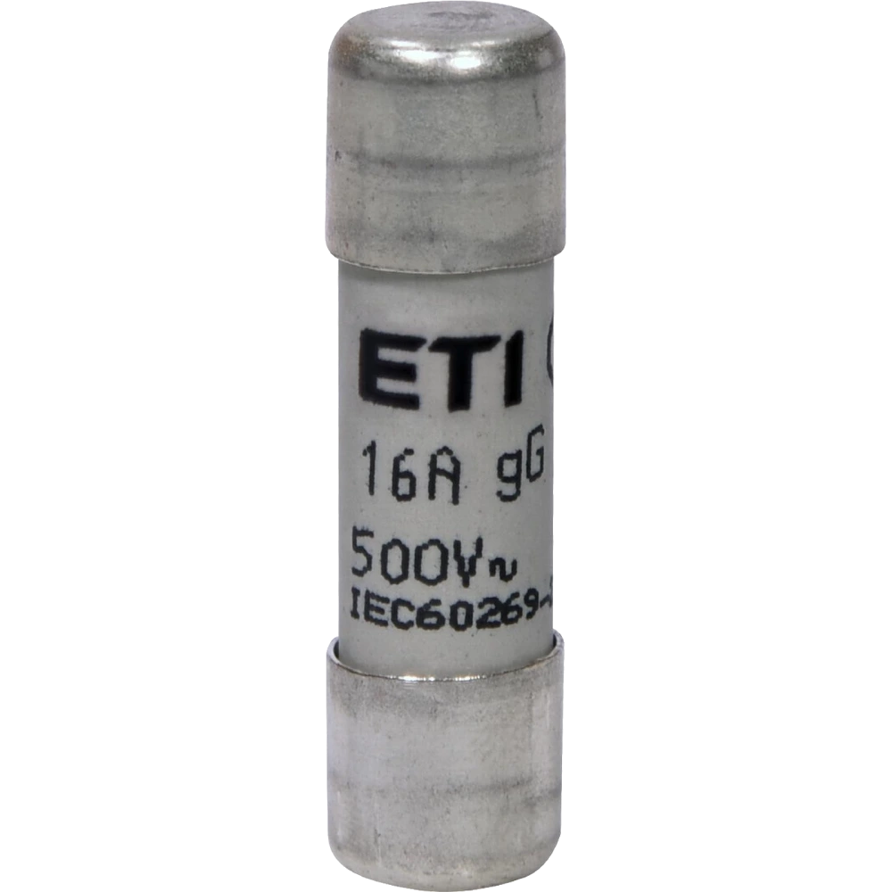 ЕТІ CH 10x38 gG 16A 500V Запобіжник