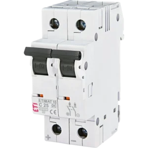 ЕТІ ETIMAT 10 DC 2p C 25A (6 kA) Автоматичний вимикач