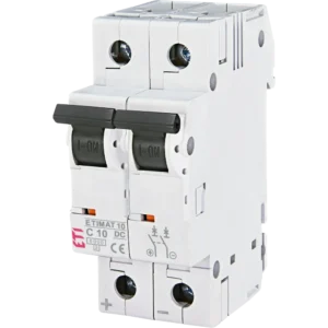 ЕТІ ETIMAT 10 DC 2p C 10A (6 kA) Автоматичний вимикач
