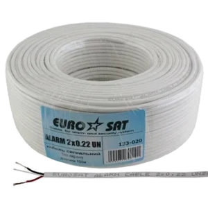 EUROSAT 10x0.22 CU Кабель (бух 100м)