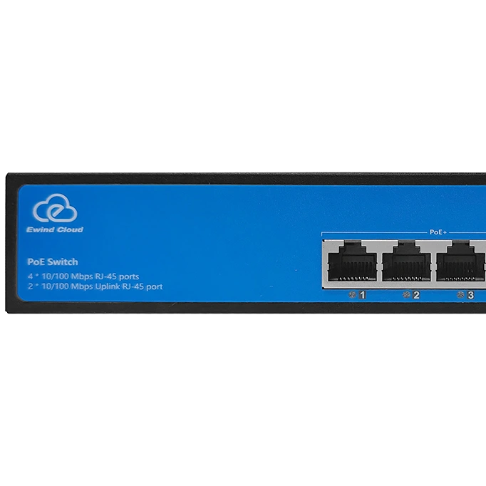 Ewind EW-ES2006CF-AP PoE Комутатор 6 портів некерований - Зображення 3