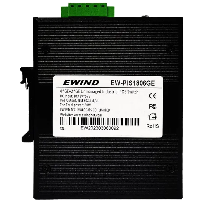Ewind EW-PIS1806GE Комутатор 6 портів некерований - Зображення 4