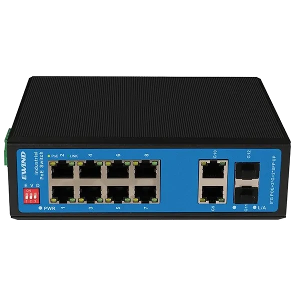 Ewind EW-PIS1812-8GE Комутатор 12 портів некерований - Зображення 3