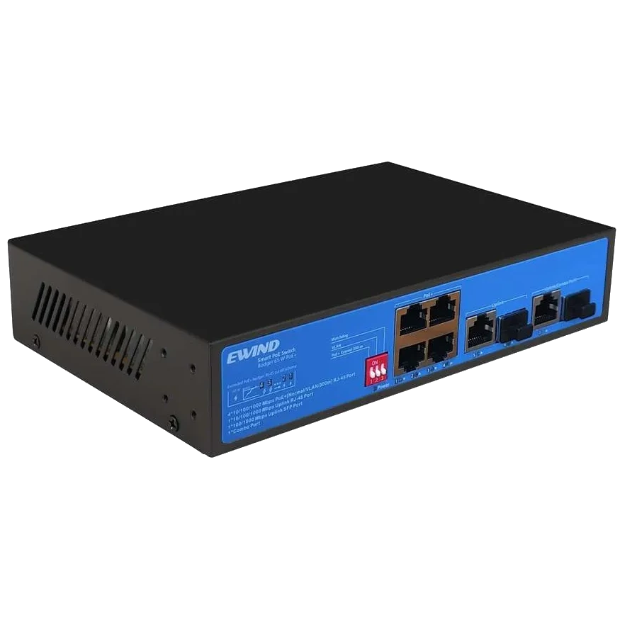 Ewind EW-S1907CG-AP PoE Комутатор 7 портів некерований - Зображення 5