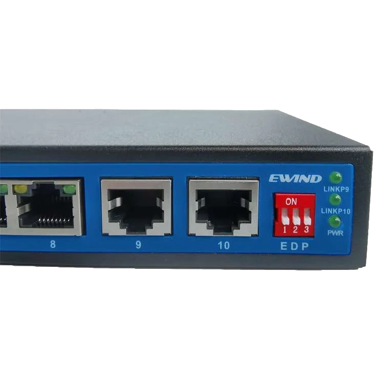 Ewind EW-S1910CG-DP PoE Комутатор 10 портів некерований - Зображення 4