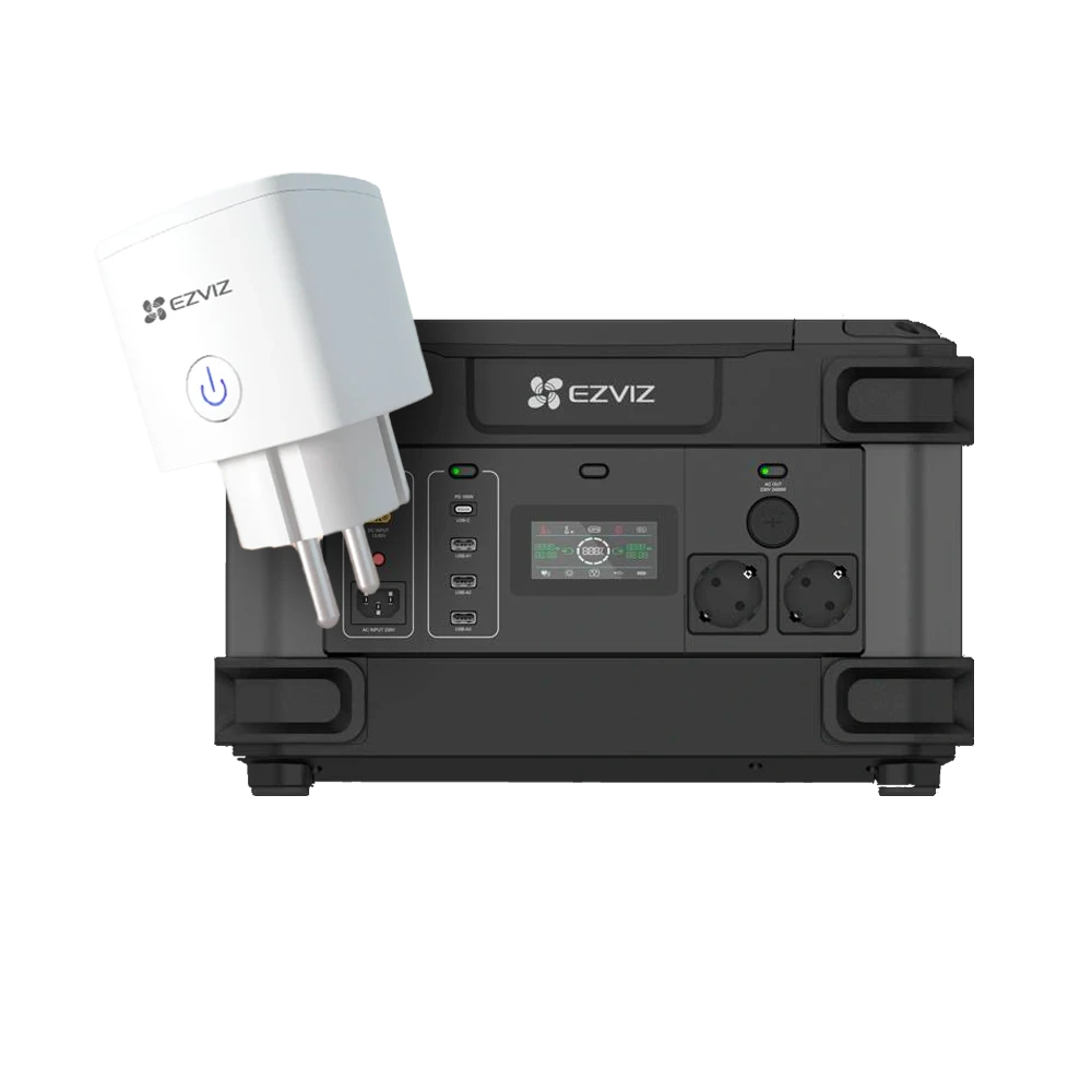 Ezviz CS-PS1300 (CN066) (FR) 2000Вт + розумна розетка CS-T30-10B-EU Портативне джерело живлення