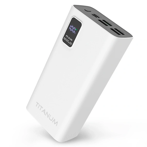 TITANUM 728S 30000mAh 22.5W White Повербанк - Зображення 4