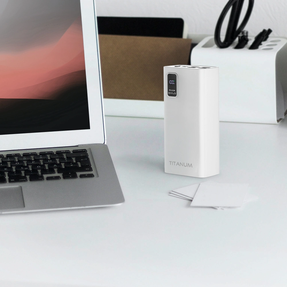 TITANUM 728S 30000mAh 22.5W White Повербанк - Зображення 6