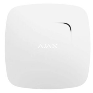 Датчик диму і чадного газу Ajax FireProtect Plus, Jeweler, бездротовий, білий