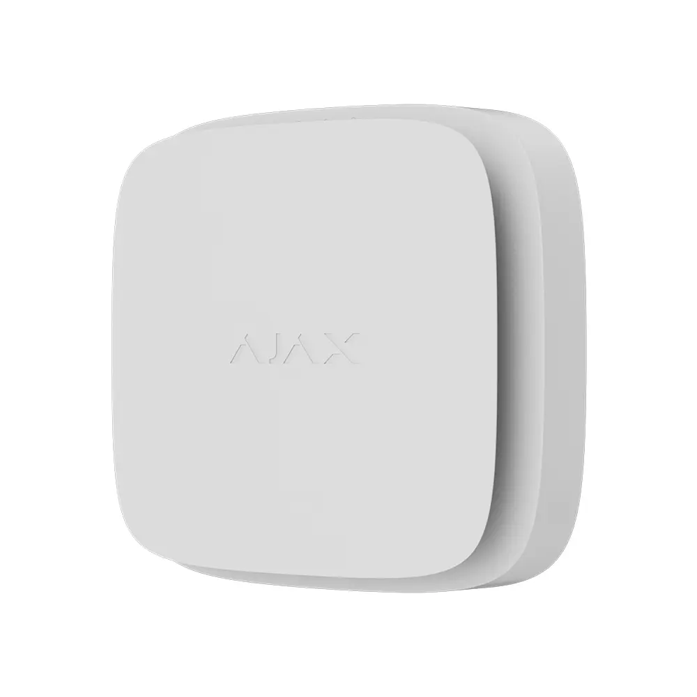 Пожежний датчик аналізу чадного газу Ajax FireProtect 2 SB CO, незмінна батарея, jeweller, бездротовий, білий
