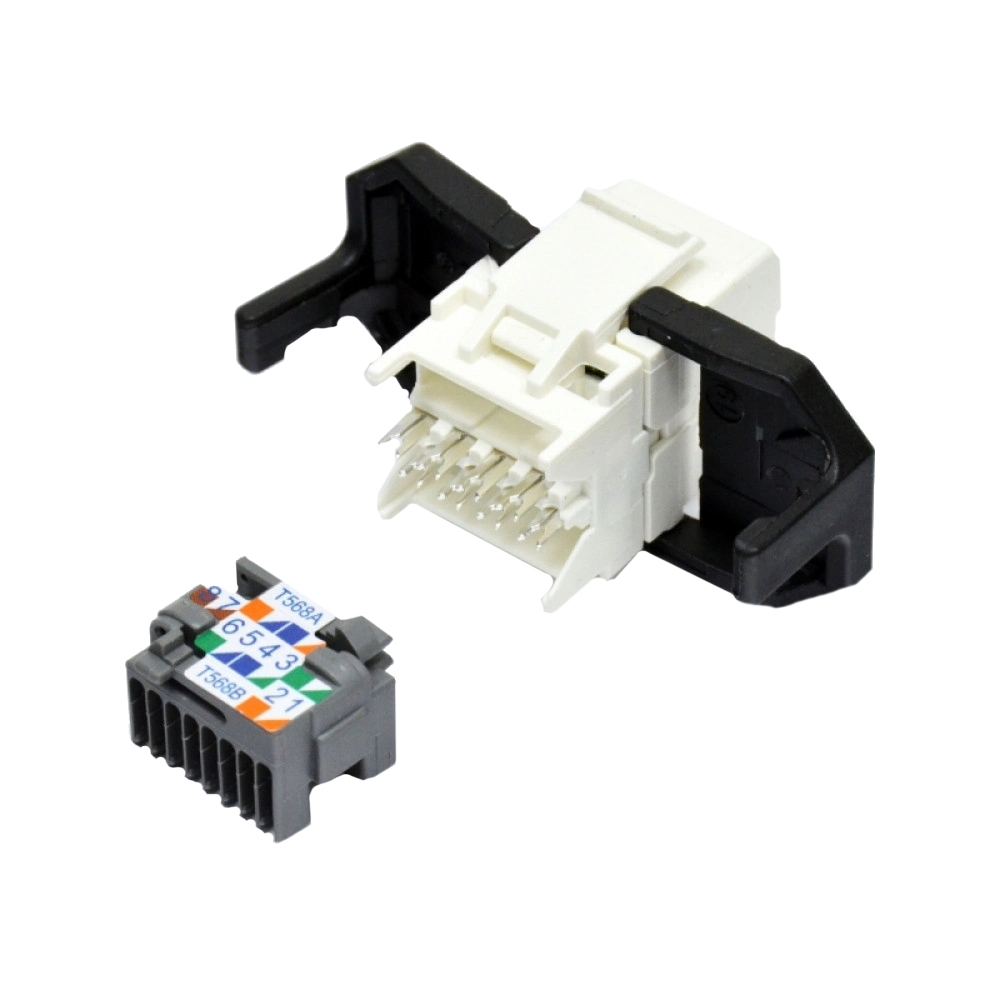 Corning FQ100020723 Модуль Keystone UTP RJ45 кат. 5e, білий, Corning - Зображення 3