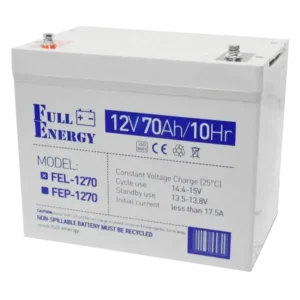 Full Energy FEL-1270 12V 70 Ah Акумулятор гелевий